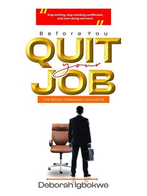 cover image of Before You Quit Your Job